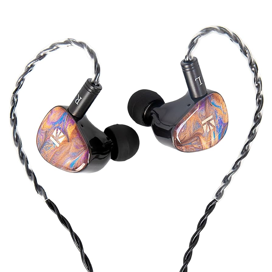 Amazon.com: KBEAR KB02 Colorful Resin Shell in Ear Monitor