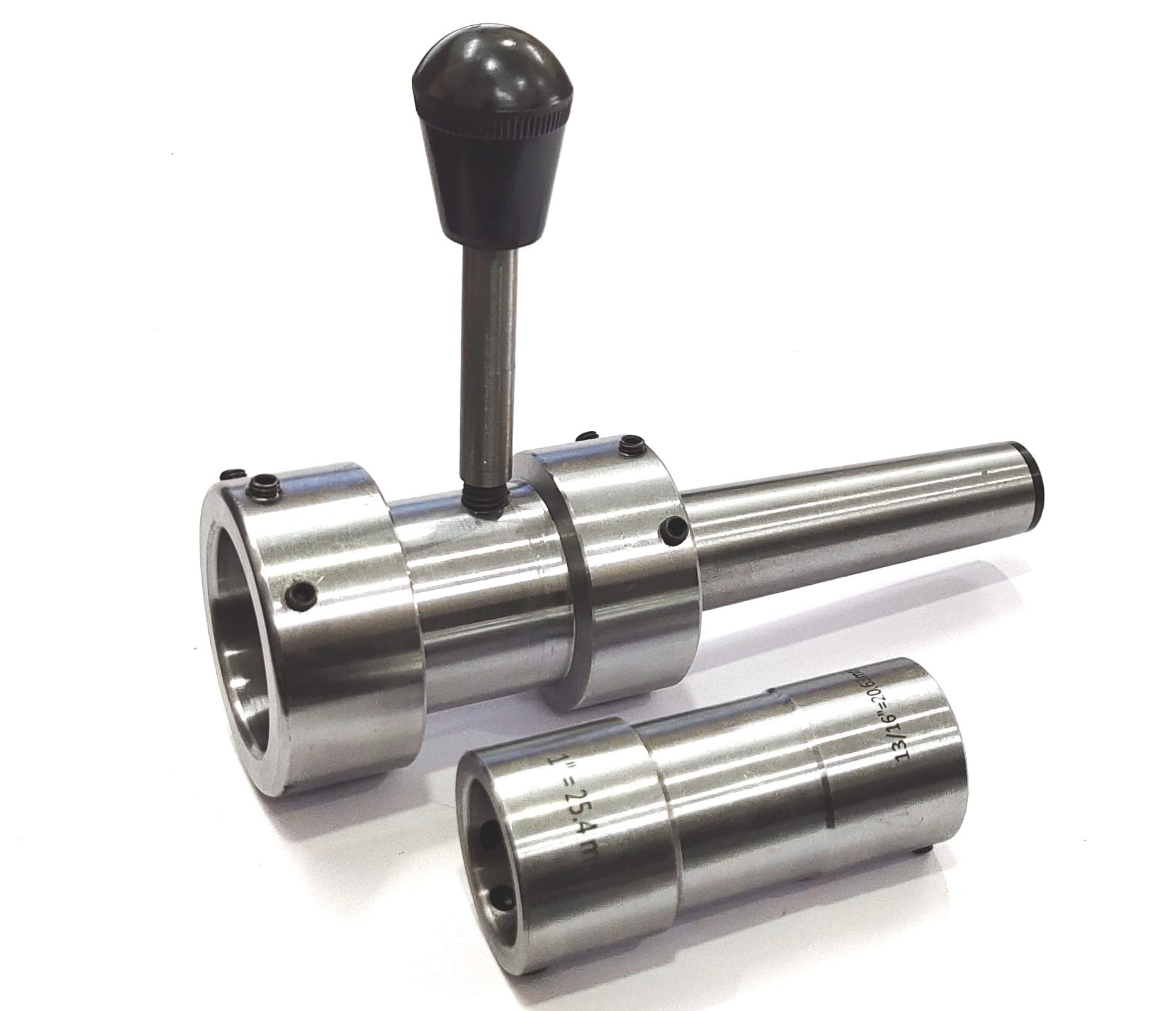 Buy Precision Lathe Tailstock Imperial Rigid Die Holder for threading Lathe Machine Engineering