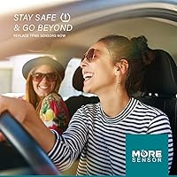 Vista 2 de MORESENSOR Signature Series - Sensor de presión de neumáticos TPMS de 315 MHz, paquete de 4 unidades Preprogramado para modelos seleccionados