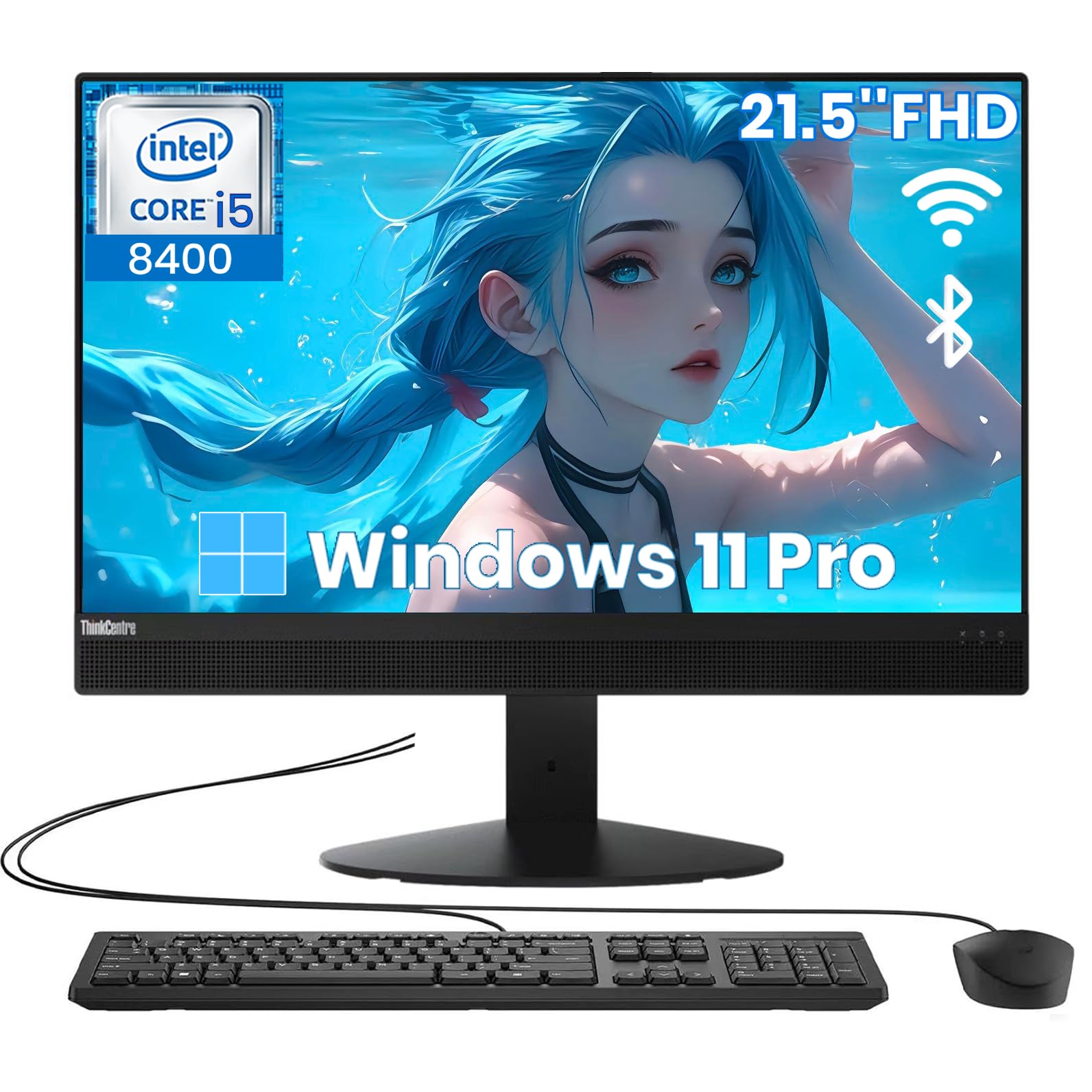 レノボThinkCentre M820z 23.8型 i5-8400Office Amazon.com: Lenovo ThinkCentre M820z All-in-One Desktop, 21.5