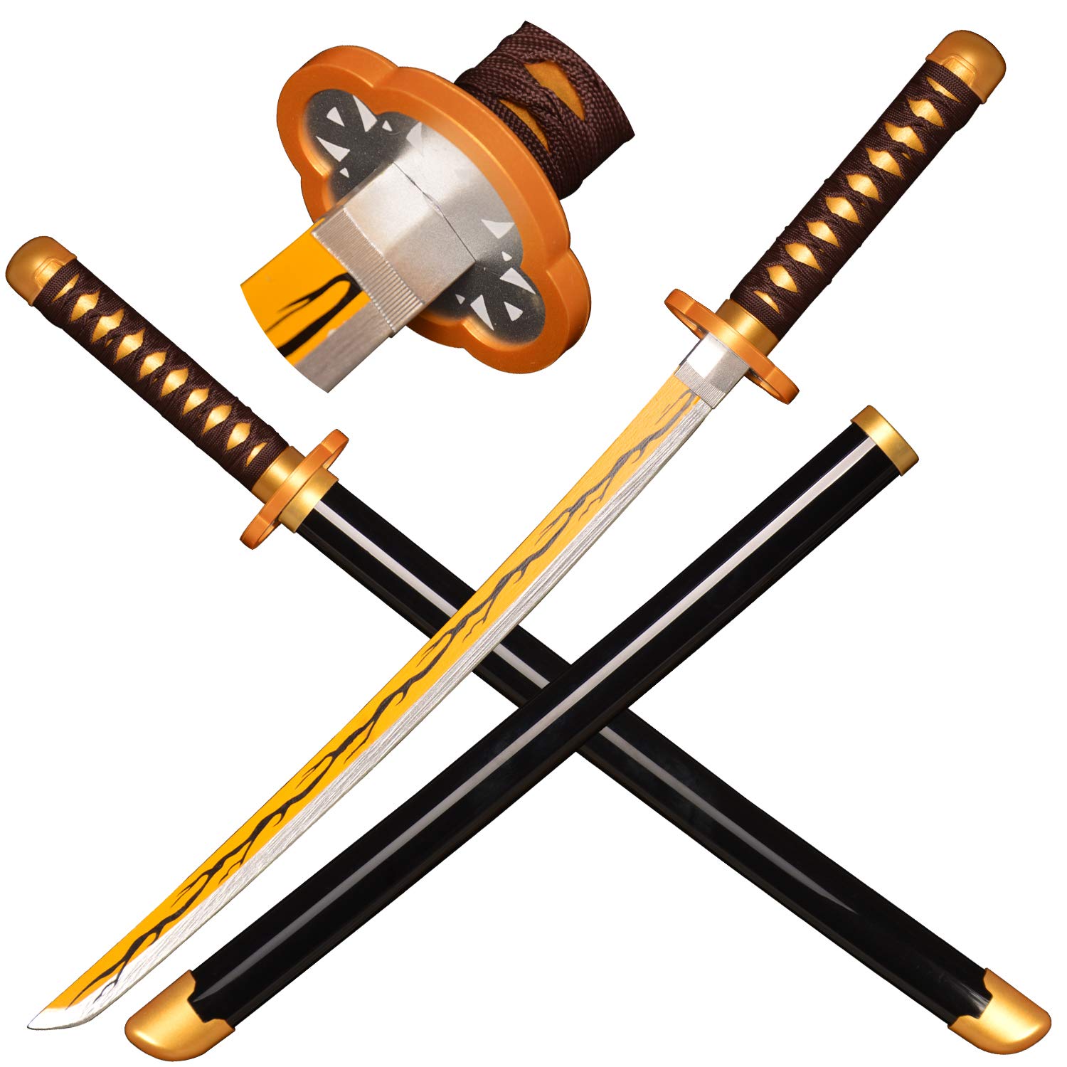 SV Anime Demon Slayer Sword Katana 31 Inch Decorative Collectible Gift Cosplay Sword，Various Styles Available