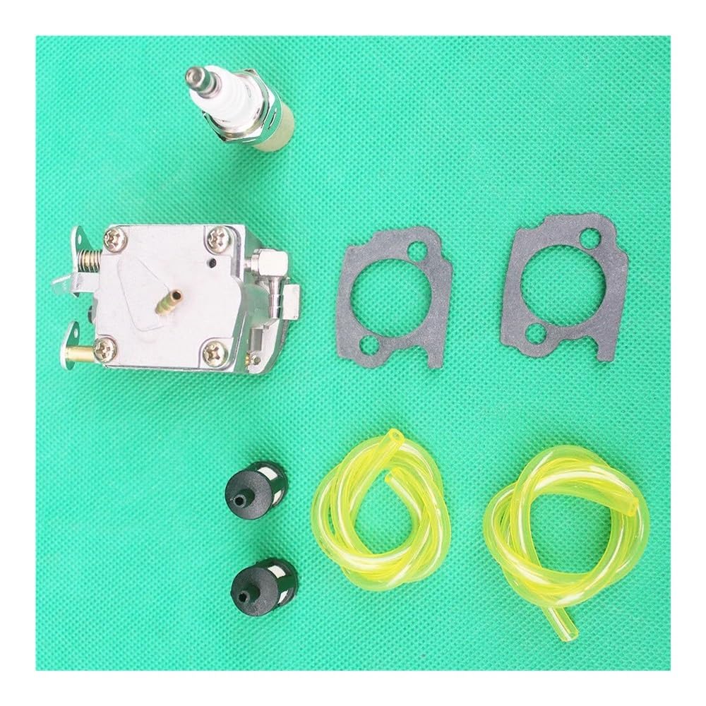 Herramientas de jardín Kit de Filtro de Combustible y bujía de carburador for Motosierra 041 041AV
