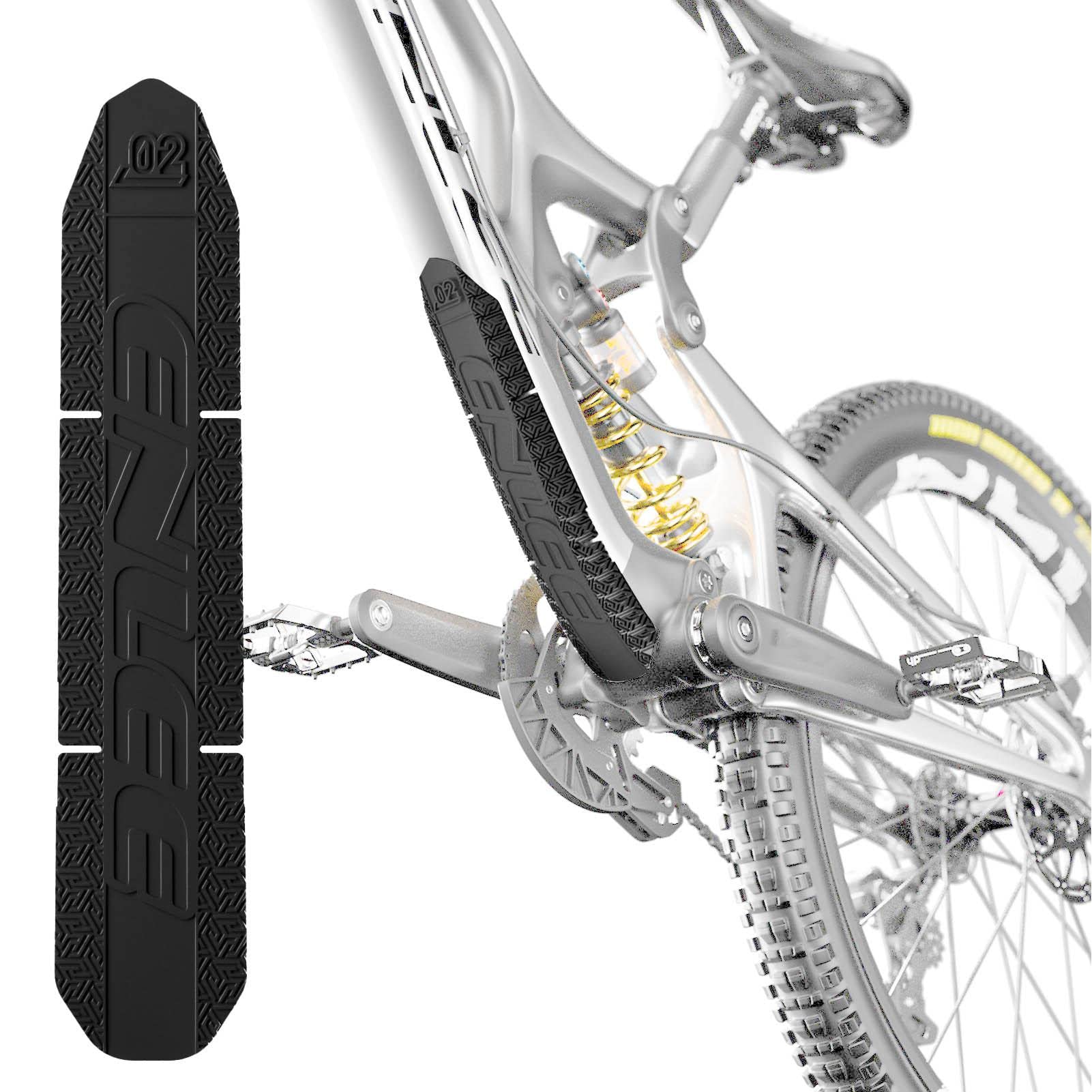 Amazon | 2 自転車フレーム プロテクター,バイク ダウン