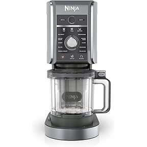 Ninja CREAMi Deluxe Ice Cream Maker, Treats and Frozen Desserts, Sorbet, Milkshakes, Yogurt and More, 11-in-1 Programs, XL Capacity, Includes Two 24-oz Family-Size Tubs, Silver, NC501