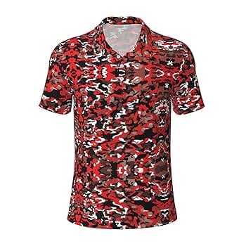 BRIEFING GOLF MS CAMO PRINT POLO（BLK／M） Camo Print Polo – Golf Team Products