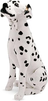 Melissa & Doug Giant Dalmatian - Lifelike Stuffed Animal Dog Over 2 feet Tall