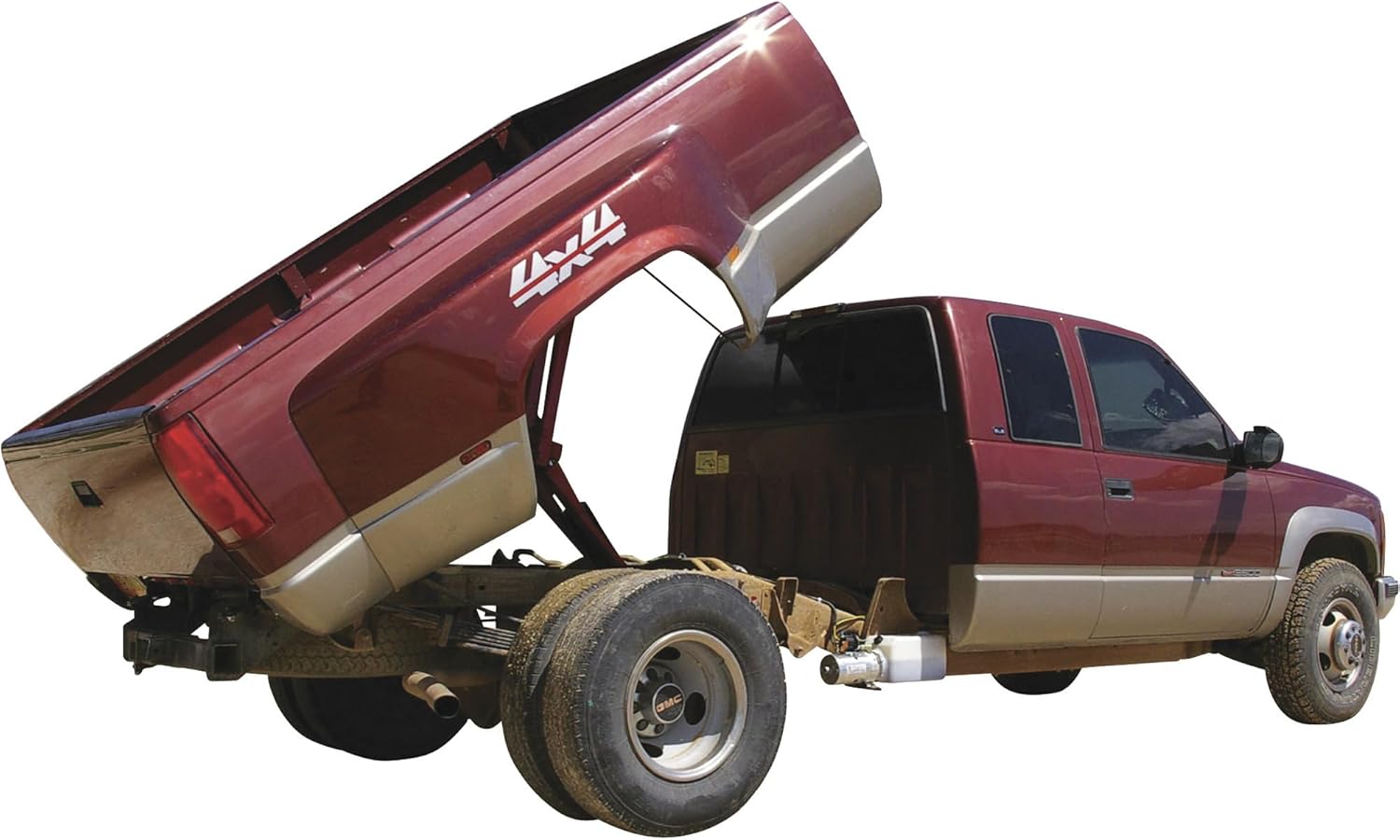 Pierce Arrow Pickup Truck Dump Hoist Kit - 4,000-Lb. Capacity, 1999-2016 Chevy/GMC Long Bed
