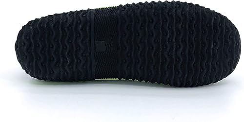 Vista 14 de SYLPHID Zapatos de jardín para hombre, zapatos de lluvia impermeables de neopreno para campamento, cuidado del césped, jardinería y trabajo