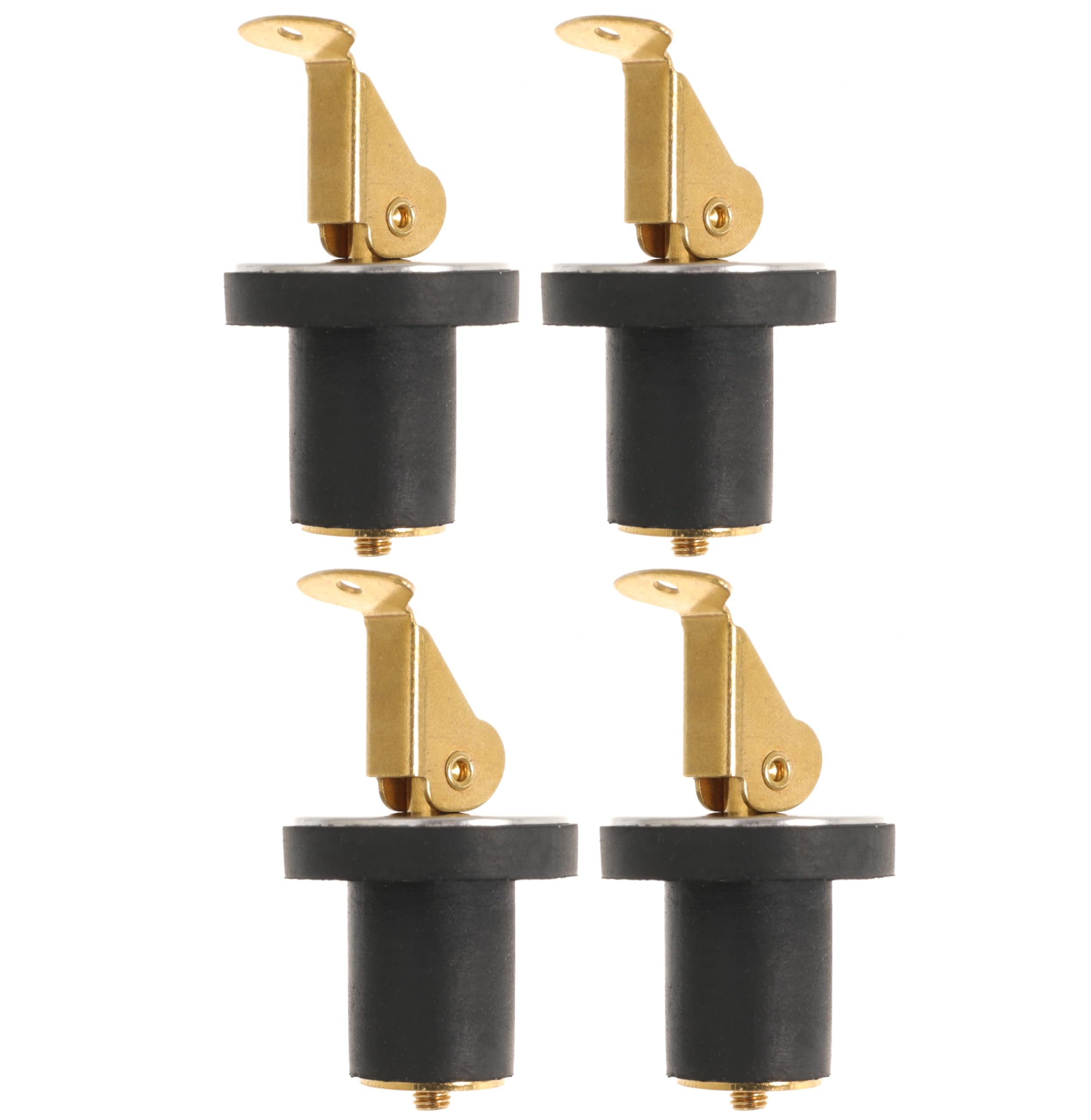 Boat Drain Plug Brass Boat Plug Snap Rubber Plugs Deck Plug for Boat Marine Twist Accessories