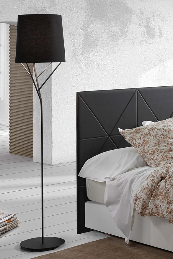 FARO BARCELONA Faro Barcelona Tree 29868 Bureau-display en lampen, 60 W, staal en textiel, zwart photo 2