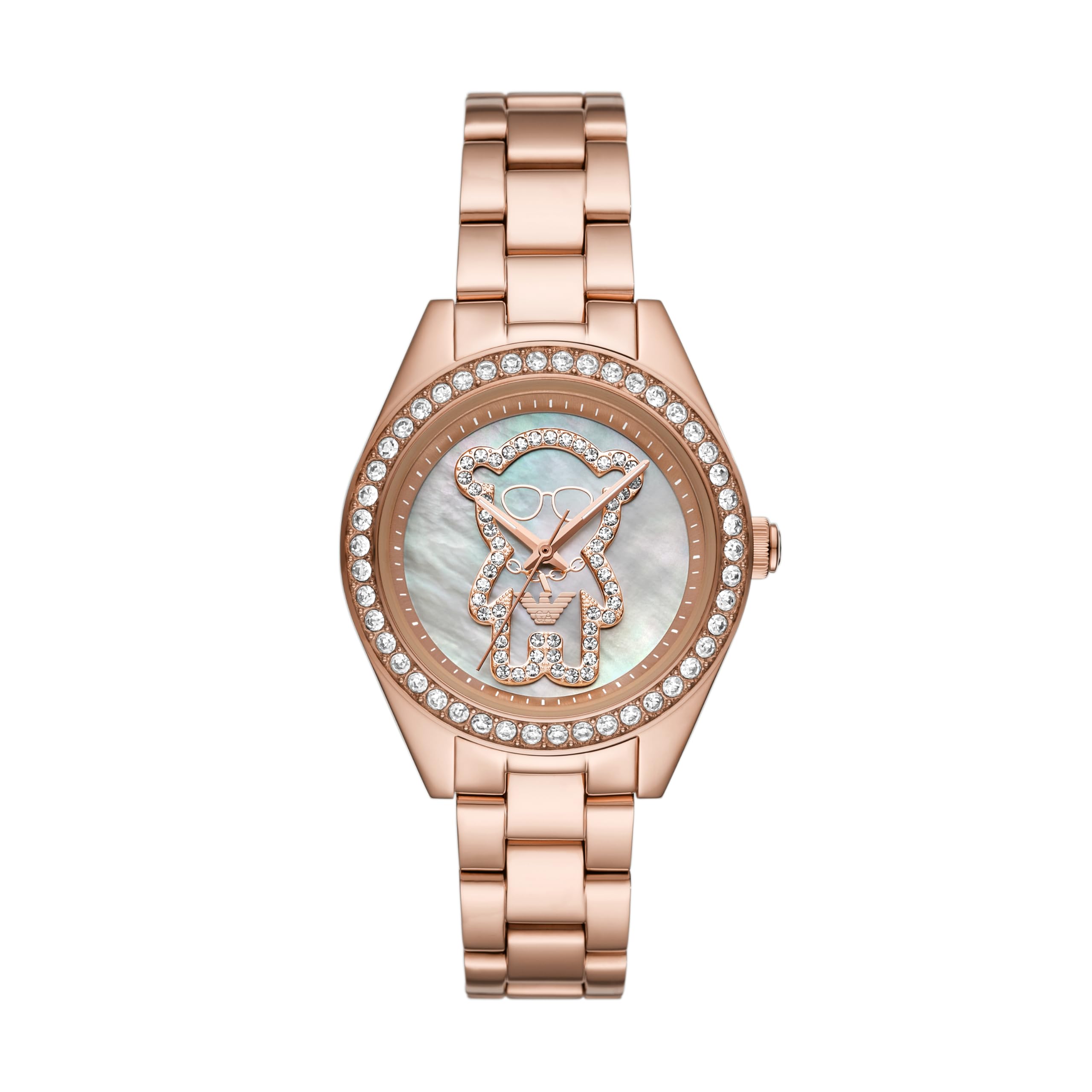 Emporio Armani Stainless Steel Analog Multicolor Dial Womens Watch-Ar11613, Band Color:Rose Gold (B0D935DXRR) Amazon Price History, Amazon Price Tracker