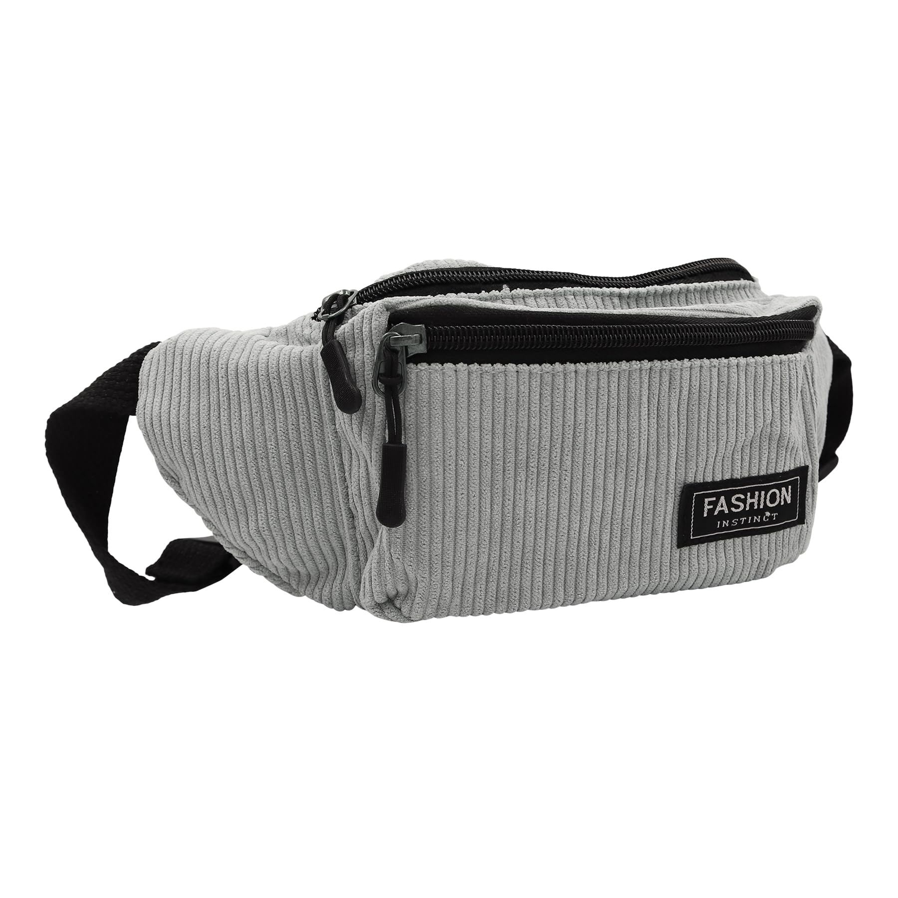 Corduroy Fanny Pack for Women Waist Bag Travel Crossbody Belt Bags Small Bum Purse Hiking Daypack for Running Workout