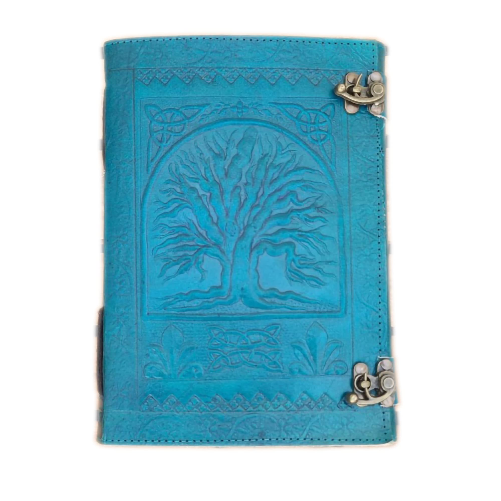 Quirky Craft Diario de cuero de 600 páginas, cuaderno de árbol de la vida, diario encuadernado en cuero para hombres y mujeres, diario de viaje y diario de escritura para diario personal, 10 x 7
