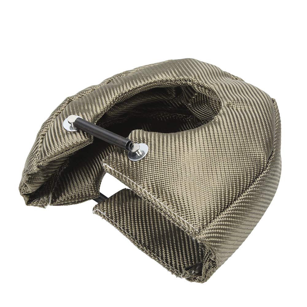 Terisass Manta Turbo Cubierta del Escudo del Motor Turbo para la Cubierta del Escudo térmico térmico del turbocompresor(T4)