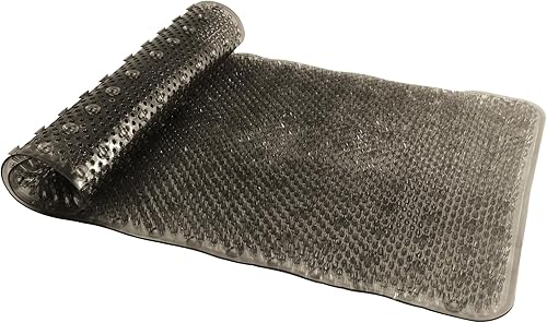 Tapete antideslizante para bañera con ventosas, tapete de baño antideslizante para ducha, lavable a máquina, para bañera, para niños, apto para