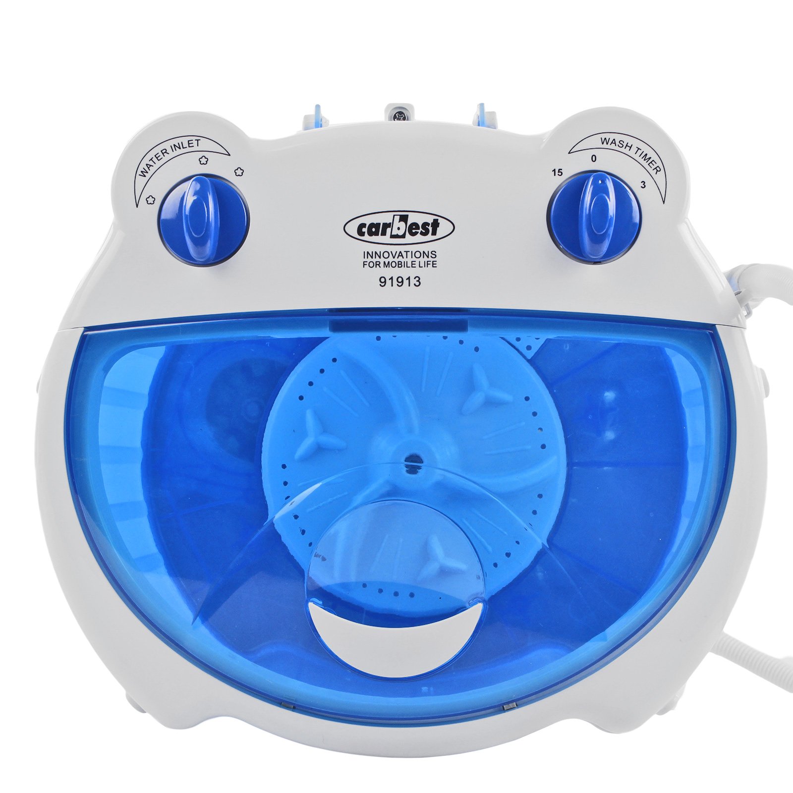 Camping Mini Waschmaschine Fay, 230V/140W, für 1,8 kg Trockenwäsche, 5 kg