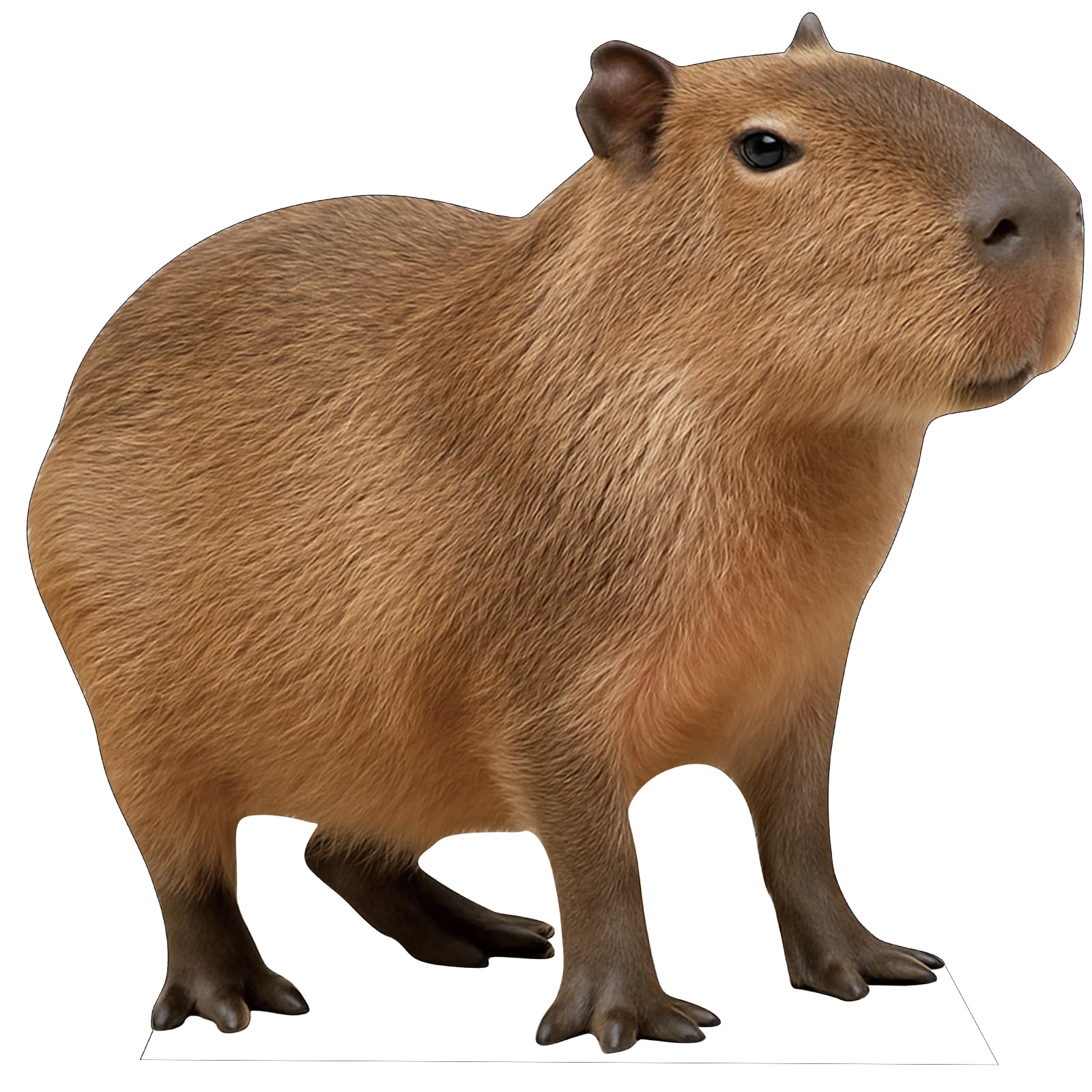 Capybara Life Size Cardboard Cutout, 3FT, for Party Decor, 1 PC