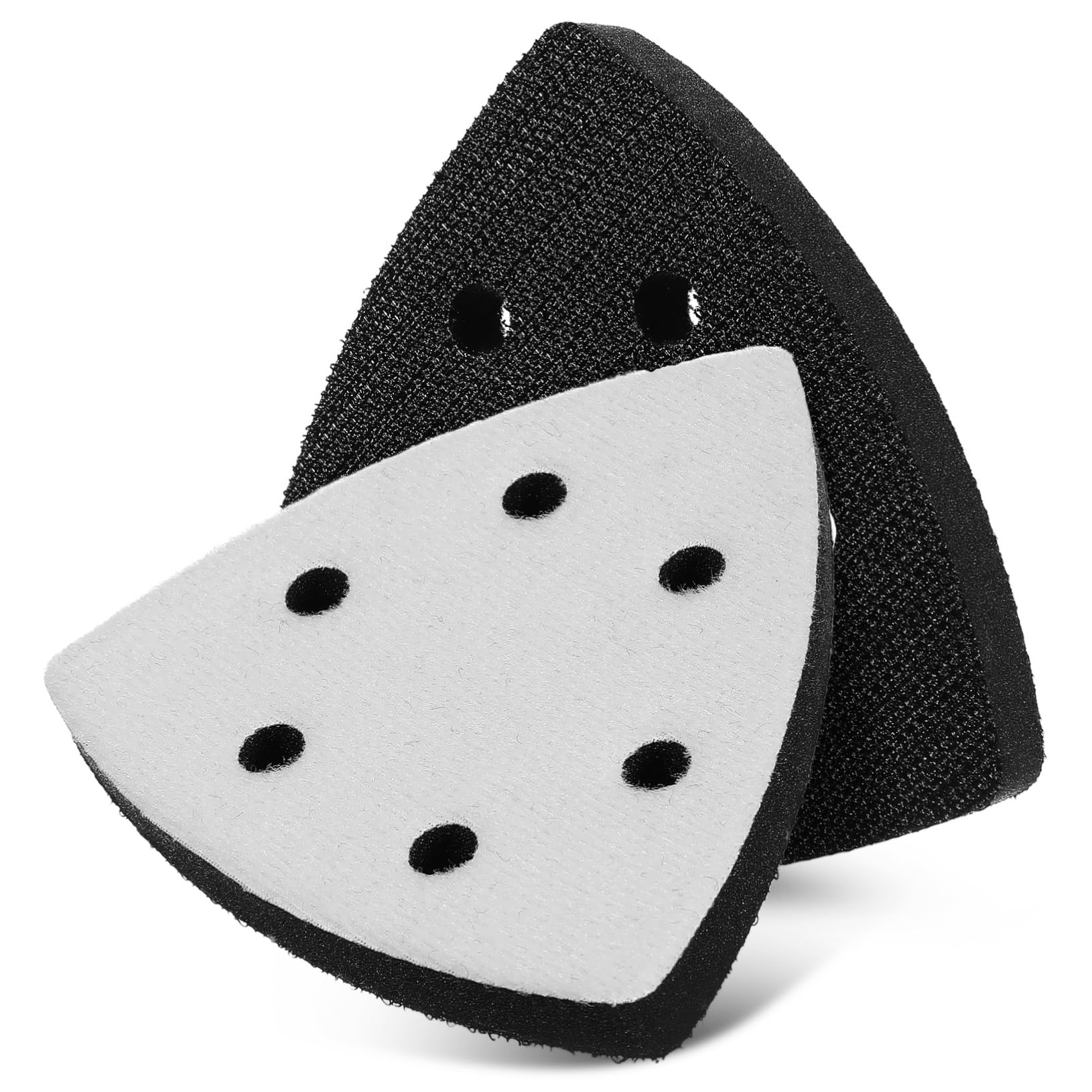 Lijadora eléctrica almohadillas triangulares de esponja abrasiva para madera y piedra 2u