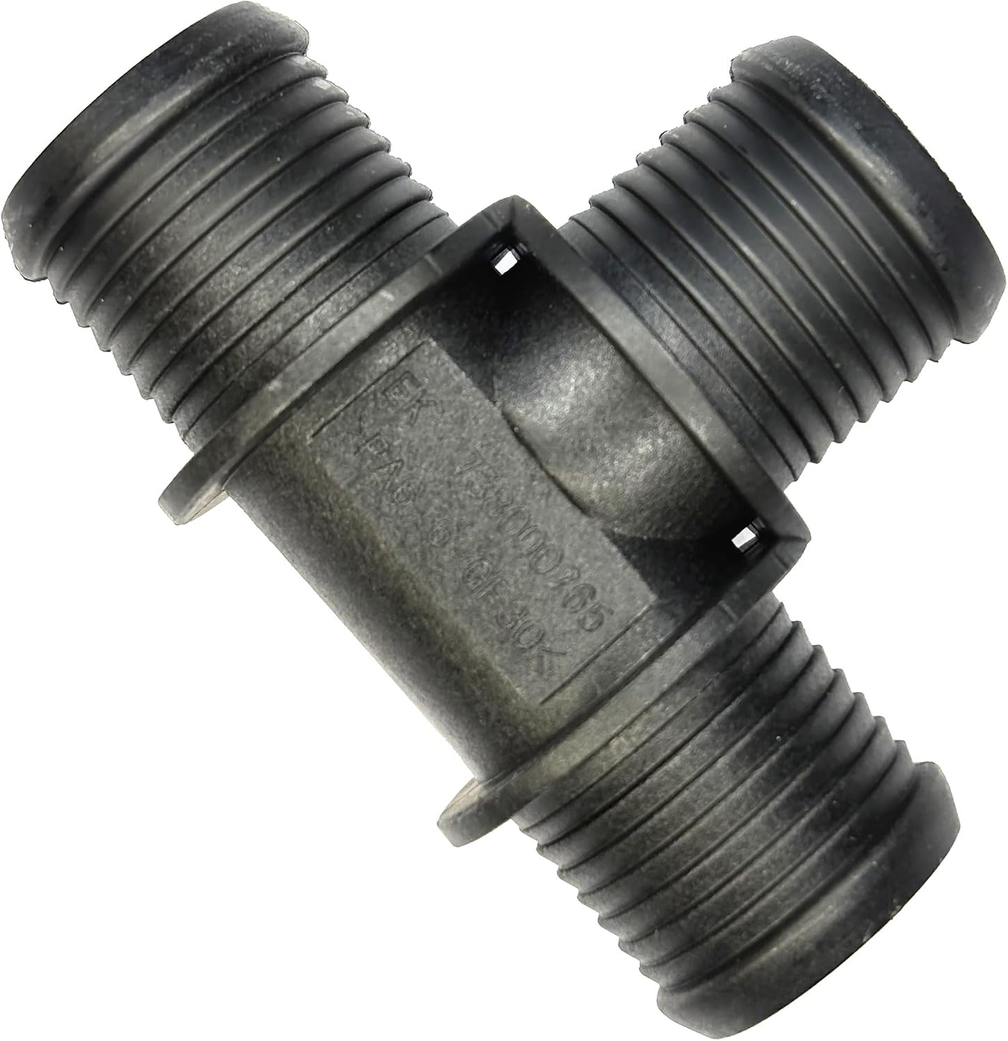 738000765, 7/8 Inch T-Shaped Hose Tee,Coolant Heater Hose Splitter for Chevrolet,BMW,Mercedes-Benz,Audi,VW,Ford,Porsche,MINI,Jeep,Toyota,GMC,GM,Car Engine Cooling System,Radiator Heater Hose 3-Way