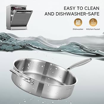 Heritage Steel 13.5" Paella Pan With Lid