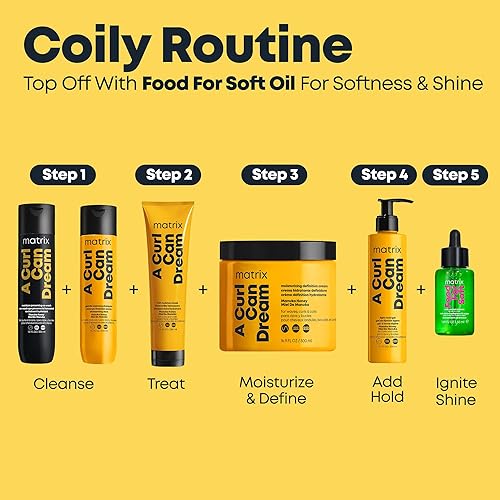 Miniatura 9 de Matrix A Curl Can Dream Gel de fijación ligera para cabello rizado, ensortijado y ondulado - Controla el encrespamiento y define los rizos sin