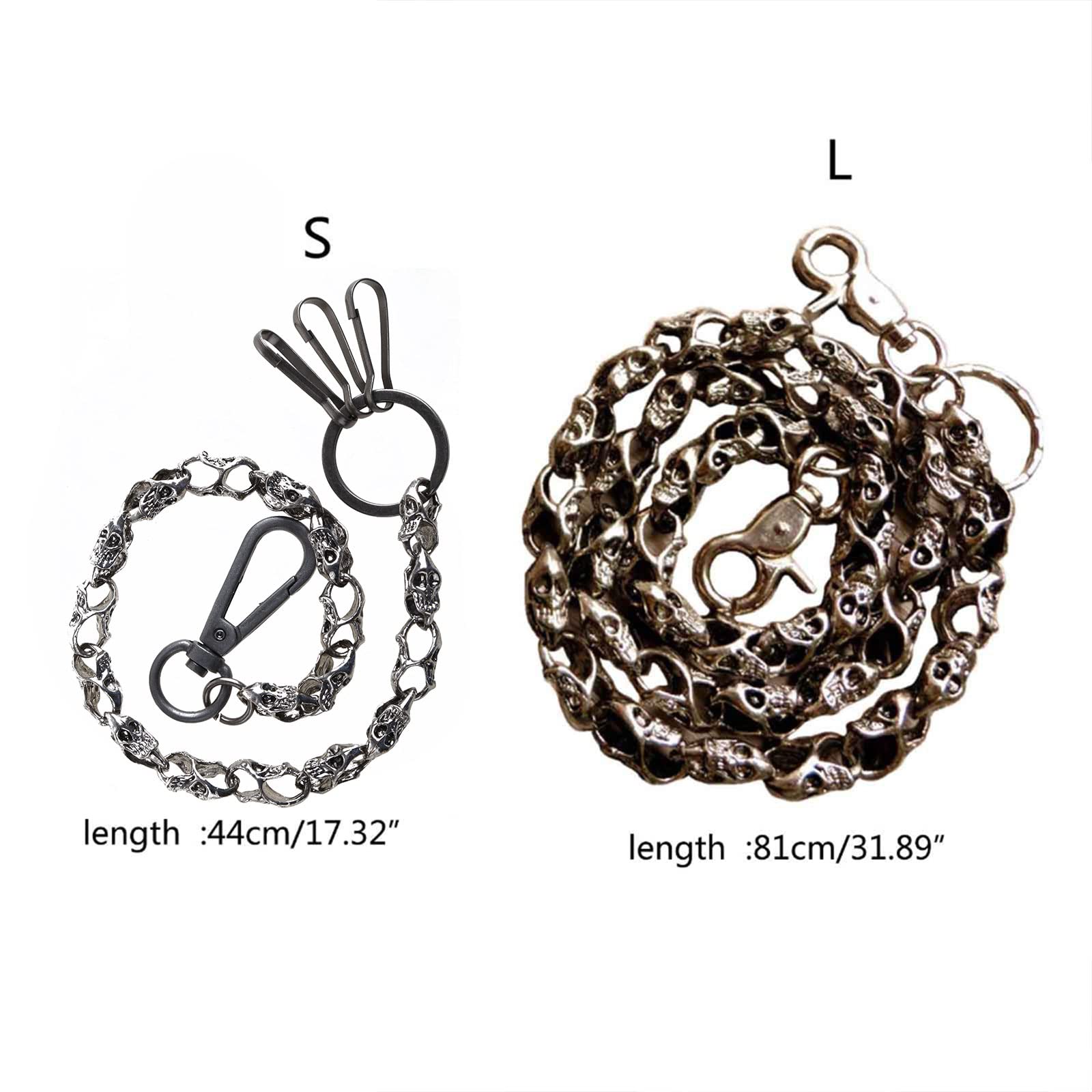 skull bunny 00s wallet chain y2k skull bunny 00s wallet chain y2k