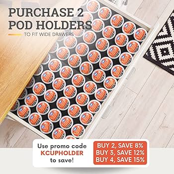Amazon.com: K Cup Holder Compatible with Keurig Coffee Pods ...
