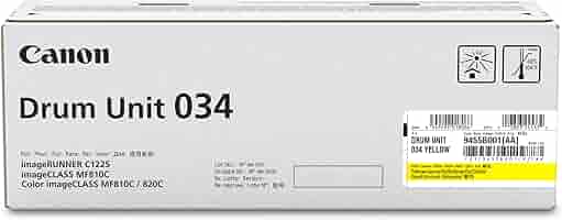 Amazon.com: Canon Genuine 034 Yellow Drum Cartridge