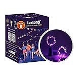 Lexton Cork Light | Bottle Light | Purple Copper String Light | Cork String Light | 8 Pieces | for Valentine’s Day, Room décor, Birthdays, Party,Diwali