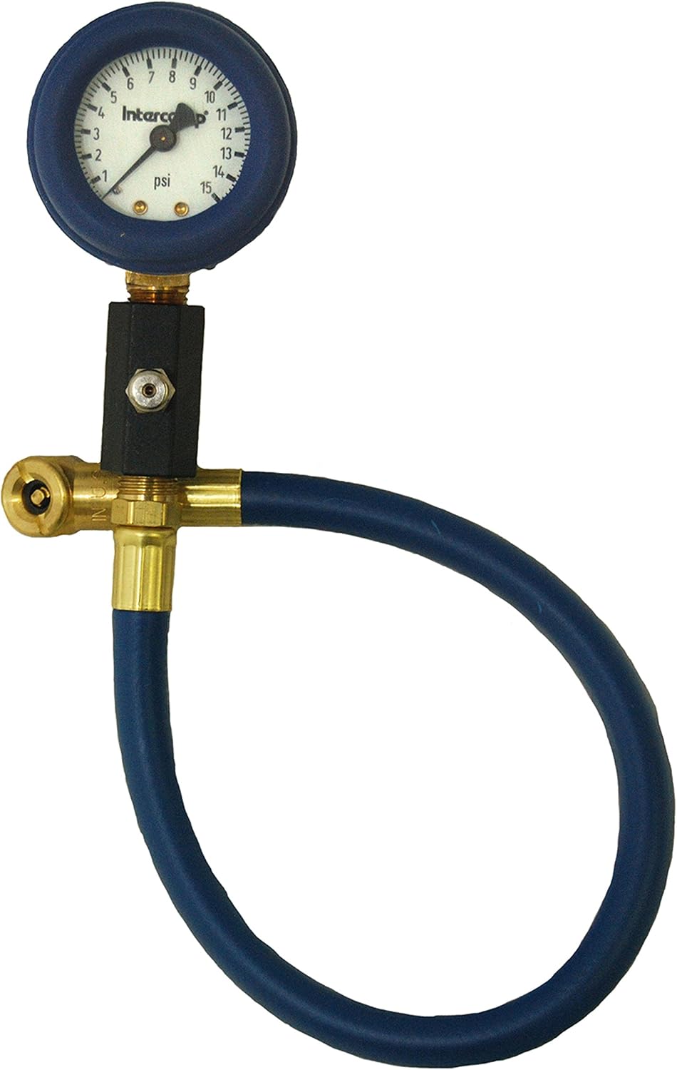 Intercomp (360062 2" 0-15 PSI Deluxe Air Pressure Gauge
