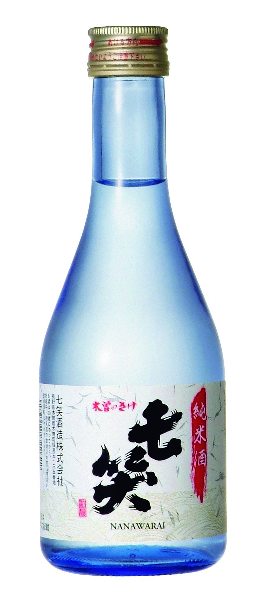 Amazon.co.jp: 七笑酒造 清酒 純米酒 300ml [ 日本酒 ] : 食品