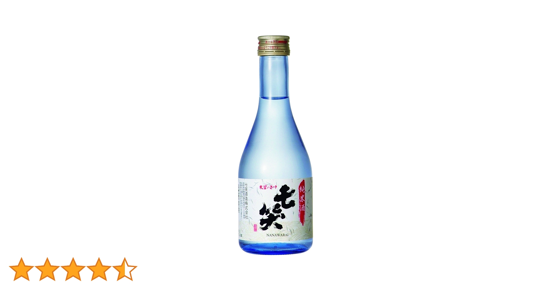 Amazon.co.jp: 七笑酒造 清酒 純米酒 300ml [ 日本酒 ] : 食品