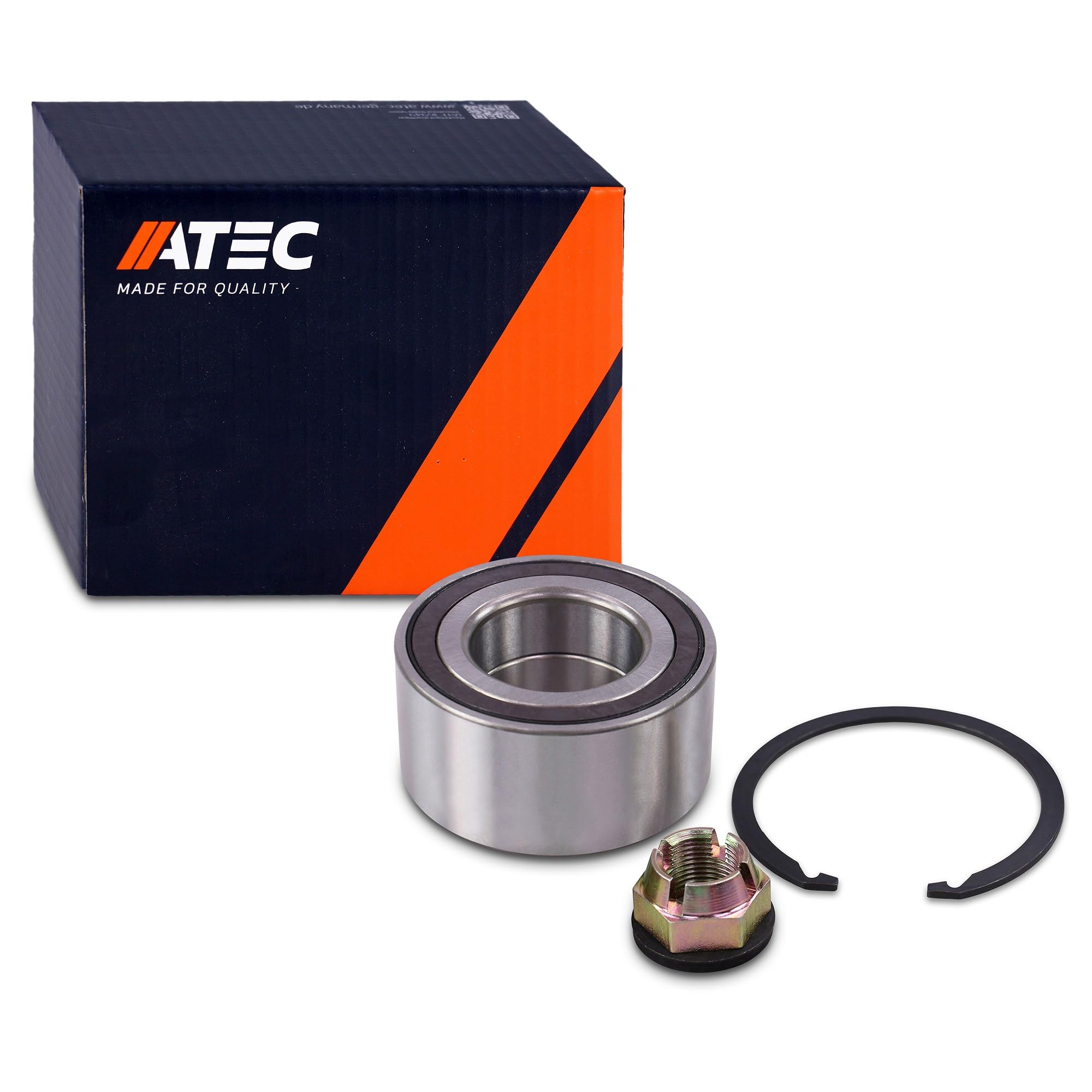 ATEC Germany 1x cuscinetto ruota anteriore con sensore ABS Set di