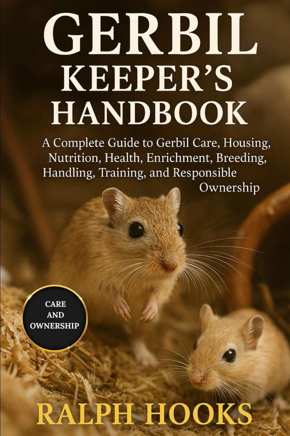 GERBIL KEEPER'S HANDBOOK: A Complete Guide to Gerbil Care, Housing, Nutrition, Health, Enrichment, Breeding, Handling, Training, and Responsible Ownership