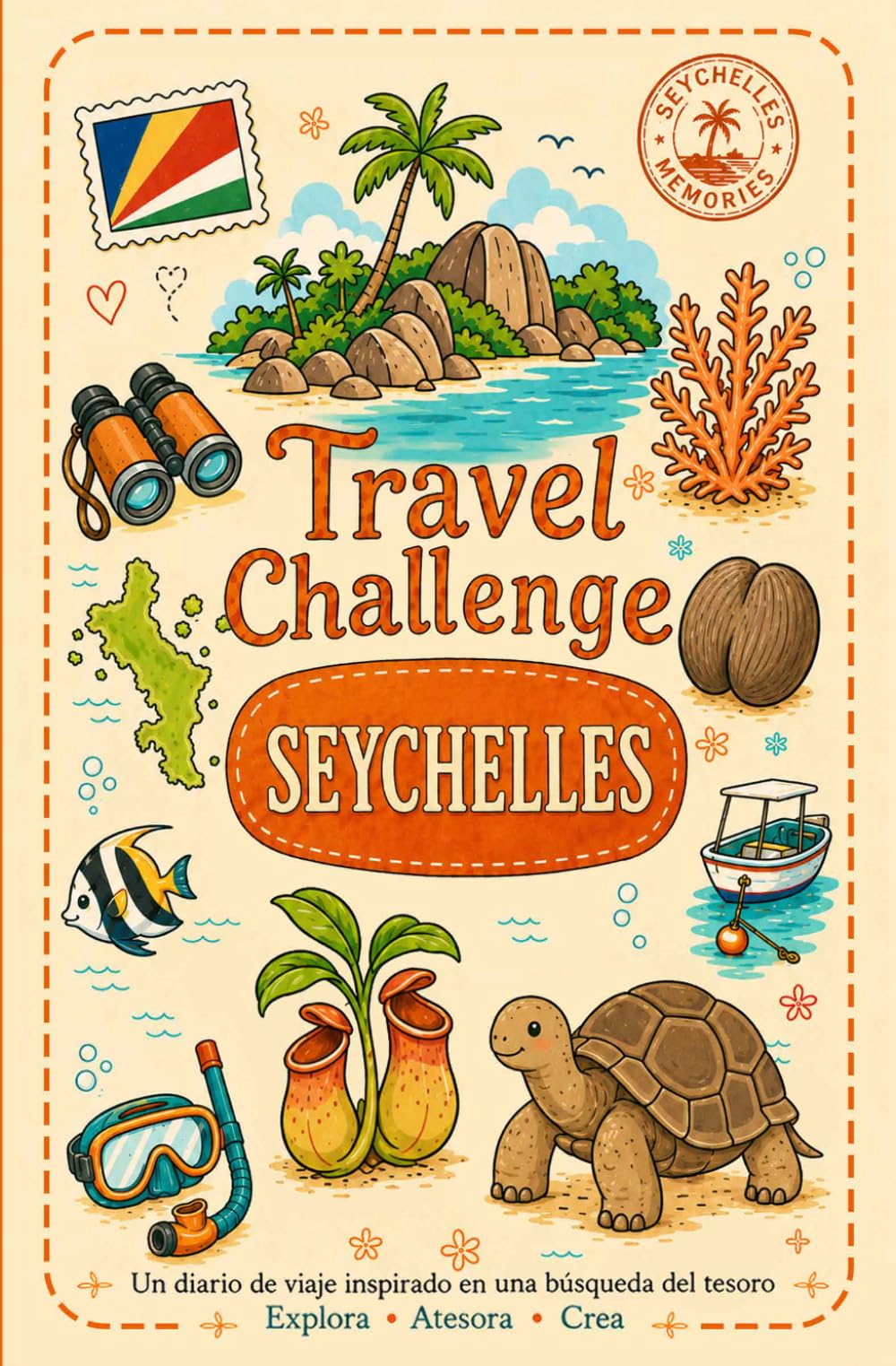 Travel Challenge Seychelles: Un diario de viaje inspirado en una búsqueda del tesoro