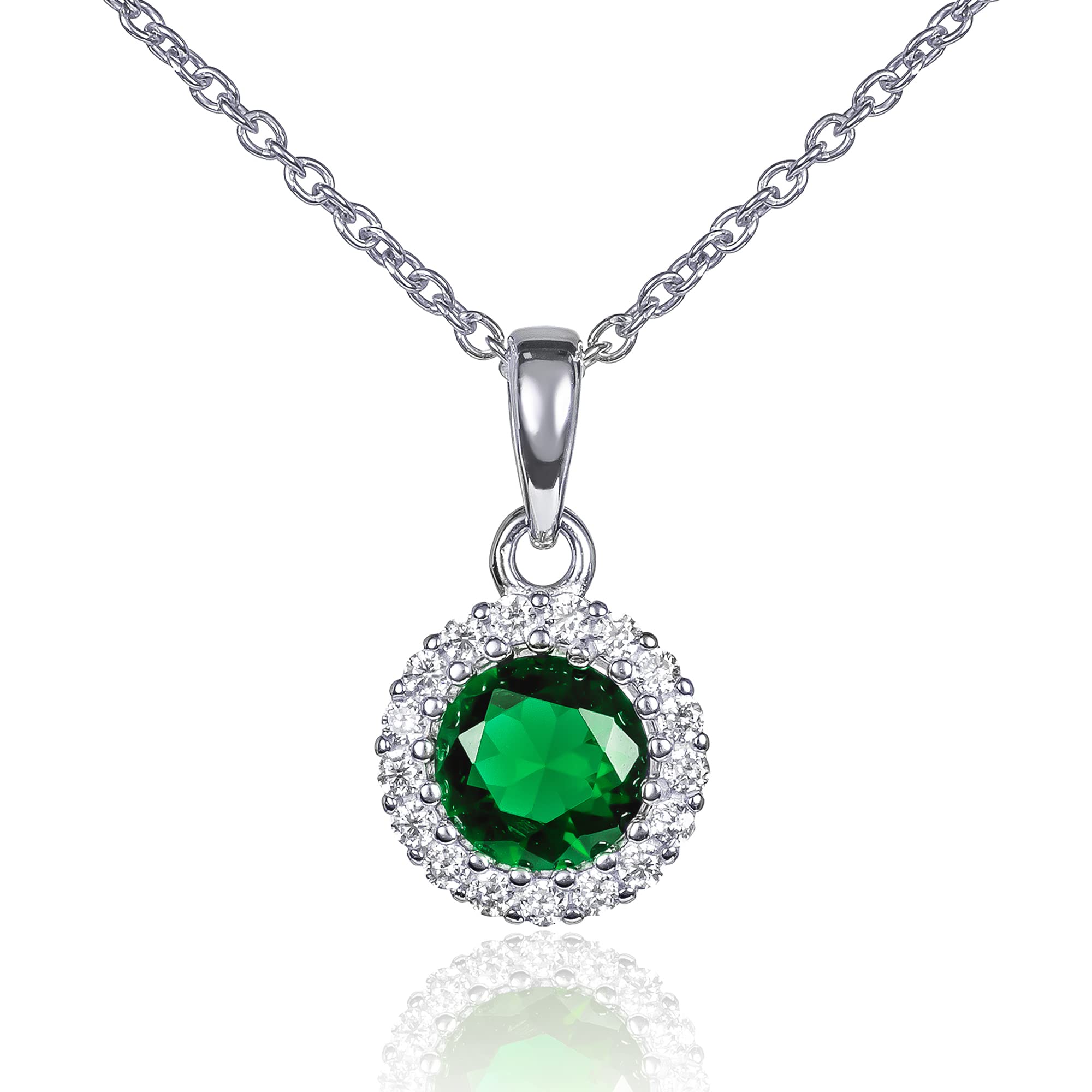 Diamond Treats Halsketting met hanger van 925 zilver in