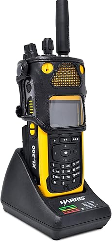 Miniatura 8 de Harris XL 200P LTE - Funda para cinturón diseñada por Turtleback, se adapta a batería estándar y extendida, funda de cuero negro para cinturón con