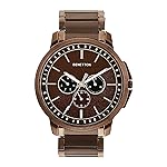 United Colors of Benetton Men Brown Round Dial Analog Watch – UWUCG1801