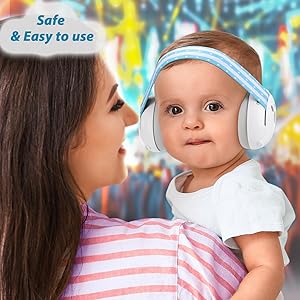 Laudexua Baby Ear Protection, Noise Cancelling Headphones for Babies and Toddlers Up to 36 Months