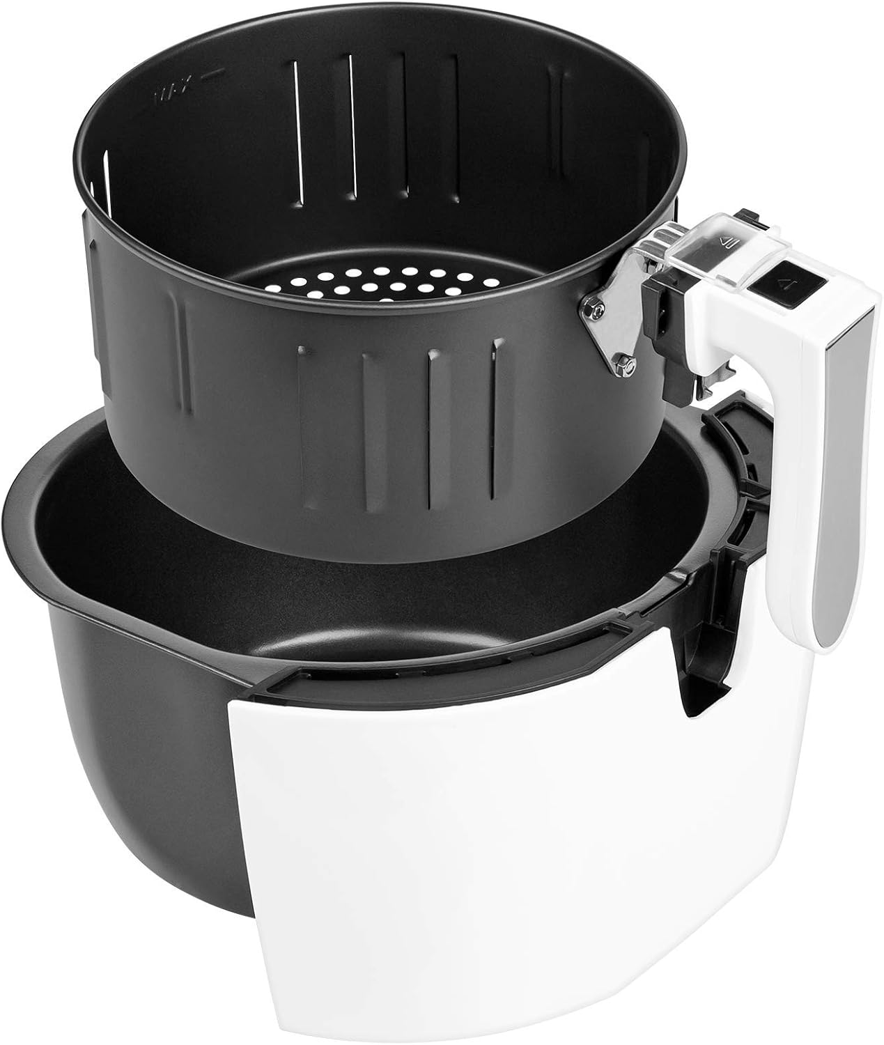 teesa Friggitrice ad Aria Calda Air Fryer 3,2 L, 1400 W, 32 Litri, Acciaio Inossidabile, Bianco teesa Friggitrice ad Aria Calda Air Fryer 3,2 L, 1400 W, 32 Litri, Acciaio Inossidabile, Bianco