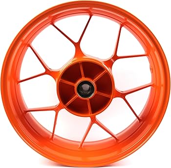 Amazon.com: Repsol Orange Front and Rear Wheel Rims Compatible