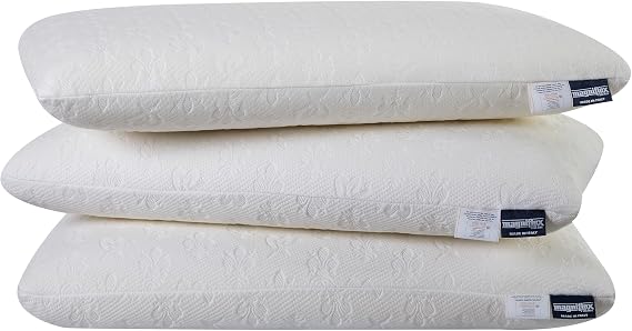 Magniflex Classico Standard Pillow Medium Medium Support Memoform Pillow Breathable, Hypoallergenic, Made in Italy