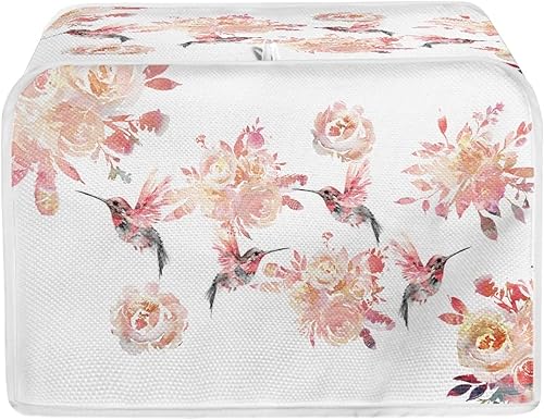 Miniatura 16 de Cubierta amarilla para tostadora, bolsa universal de almacenamiento de polvo para tostadora de pan de 2 rebanadas, cubierta para electrodomésticos