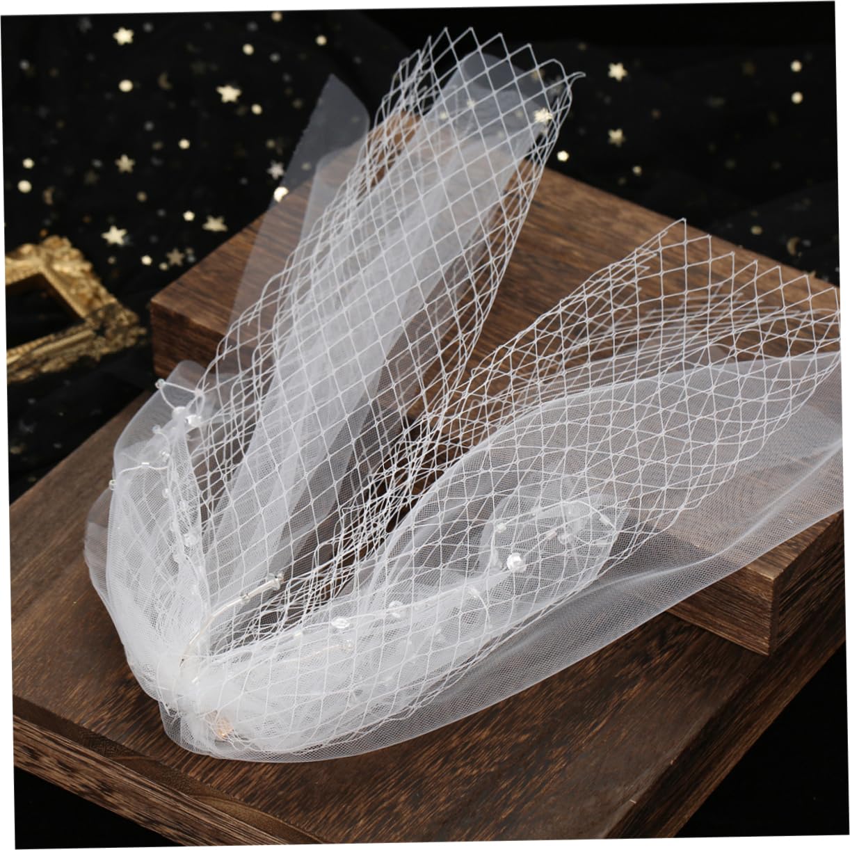 FOMIYES 3pcs Vintage Wedding Veil Headpiece for Women Elegant Bridal Hair Accessory Headdress Detailing Suitable for Long and Hair for Weddings and Special Occasions