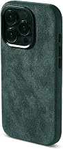 for Full-Wrap Phone Case for iPhone, Raised Edges Protect Camera & Screen, Compatible with Wireless Charging, Anti-Slip & Shockproof Protection (Green,for iPhone 16promax)