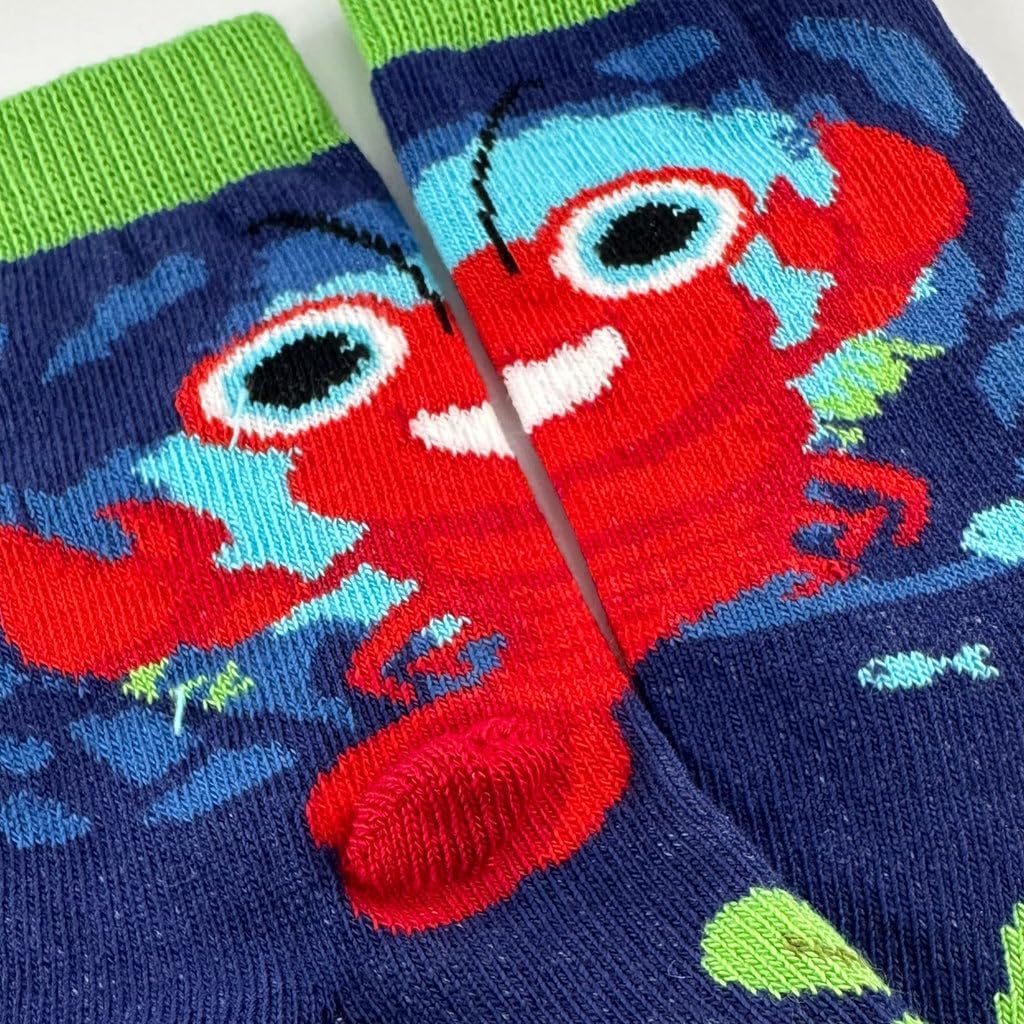 Sock Panda Claws the Lobster Socks from the (Ages 3-7)