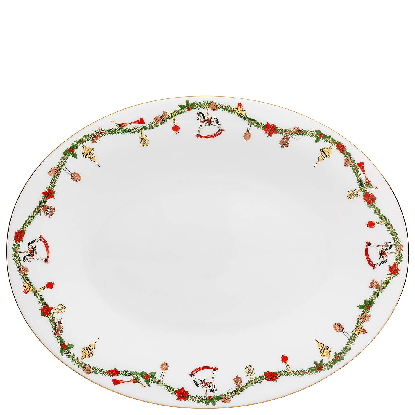 Hutschenreuther Nora Christmas Platte 36 cm