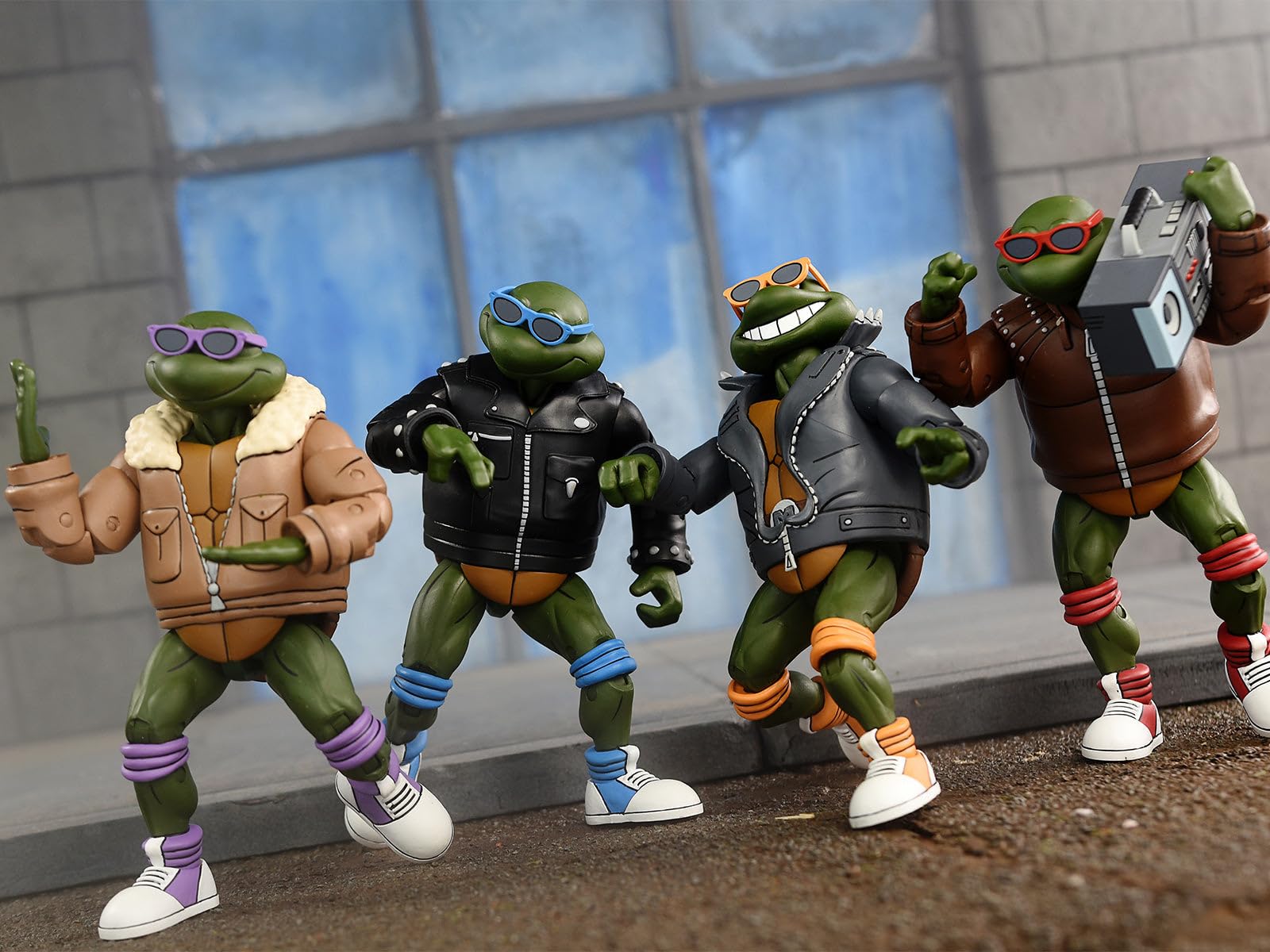Amazon.com: Teenage Mutant Ninja Turtles (1987 Cartoon) - 7” Scale