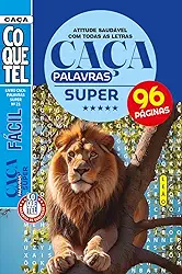 Livro Coquetel Caça-Palavras Super 21: Atitude saudável com todas as letras