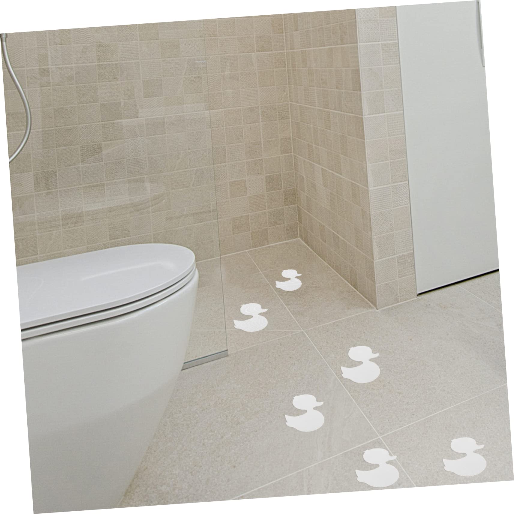IMIKEYA 5sätze Klebrige Anti-rutsch Aufkleber Für Badewanne Cartoon Enten Design rutschfeste Badewannensticker Sicher Für Einfache Anwendung Glatten Oberflächen